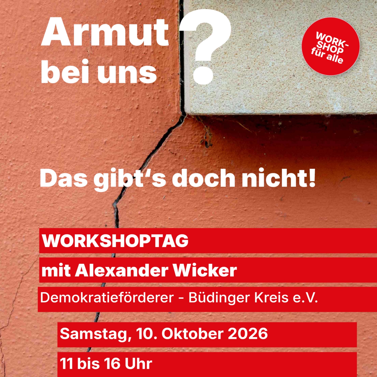 Armut ist auch bei uns Realität (c) Caritasverband