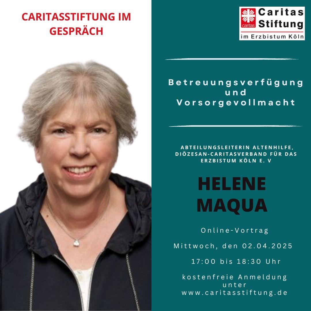 Einladung der CaritasStiftung Köln (c) Caritas