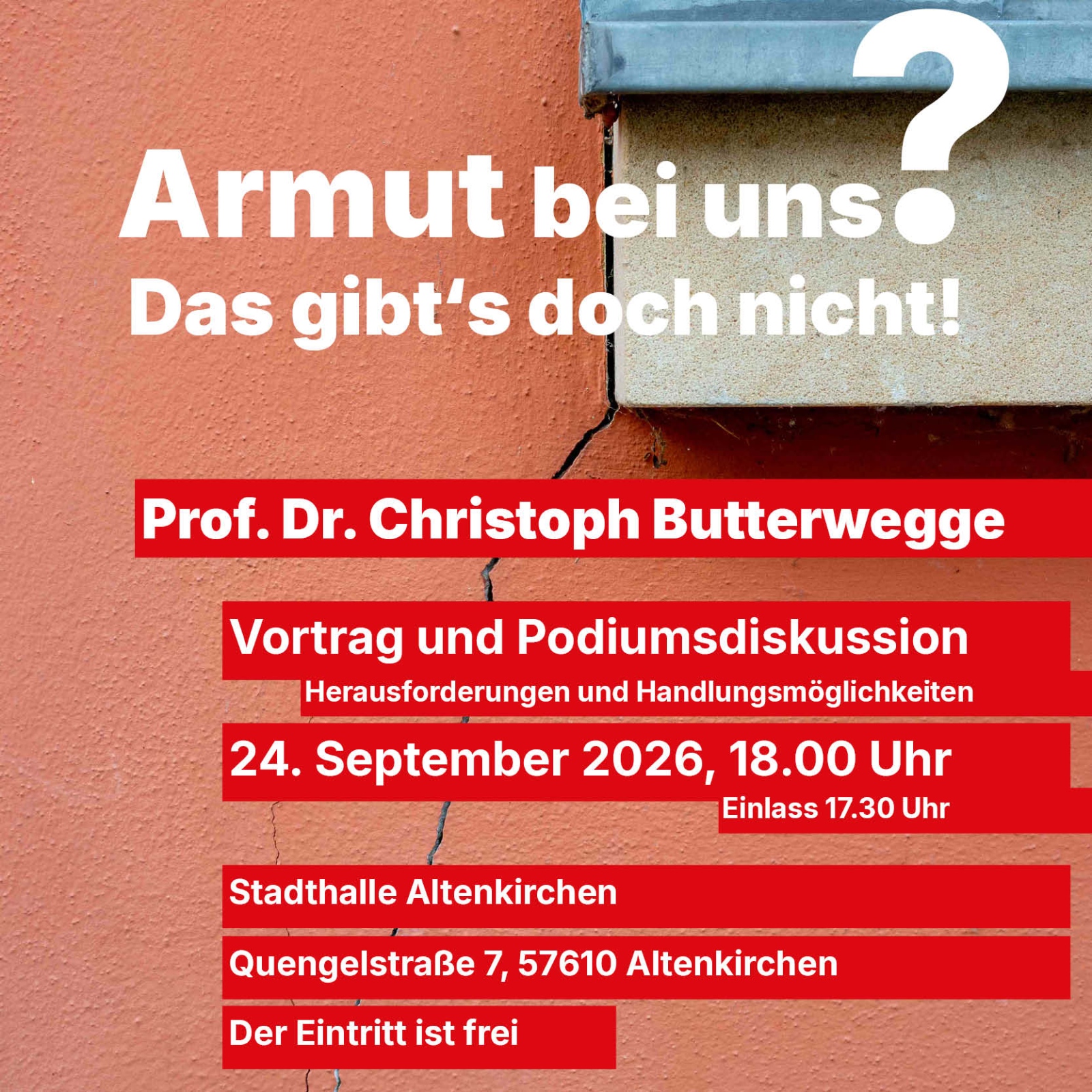 Armut ist auch bei uns Realität (c) Caritasverband