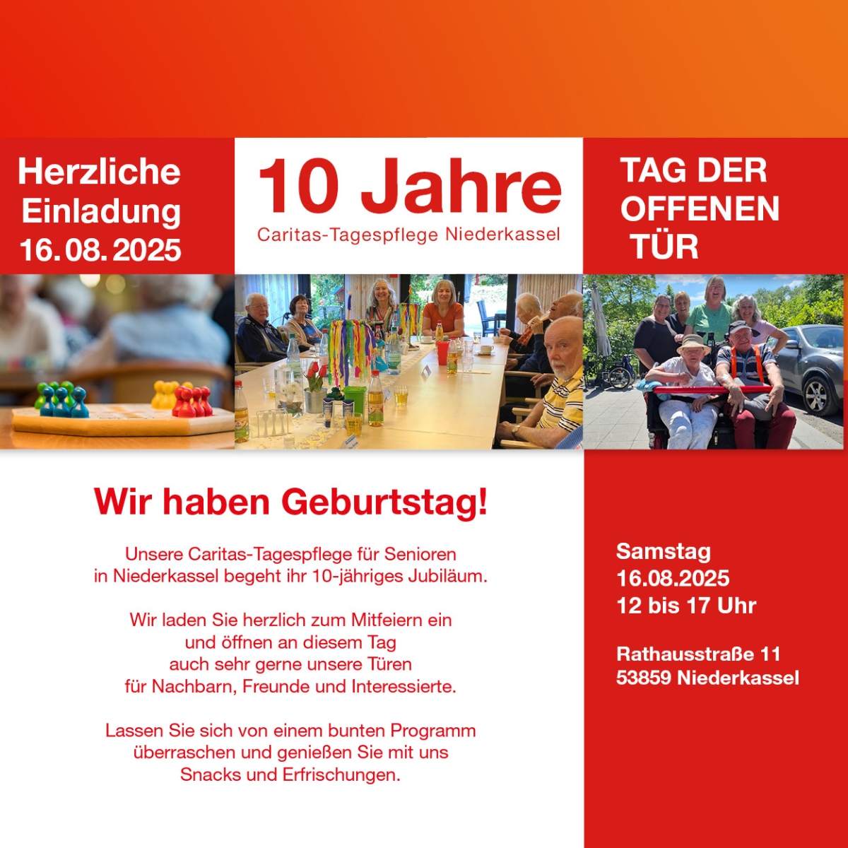 Tagespflege für Senioren NIederkassel