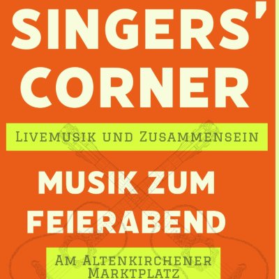 Plakat Singers Corner-