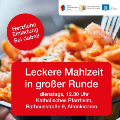 Mittagstisch in Altenkirchen (c) Caritas